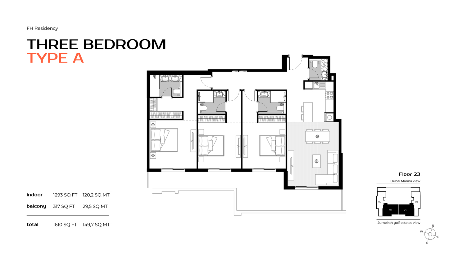3 Bedroom